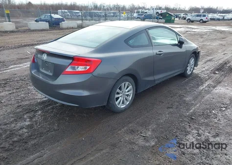2012 Honda Civic Ex-L из США, поврежденный, VIN 2HGFG3B12CH503902